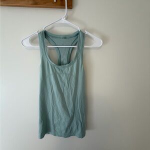 Women's Sage Green Racerback Lululemon Tank Top